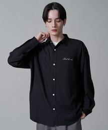 BROWNY/アムンゼンワンポイントBIGロングスリーブシャツ