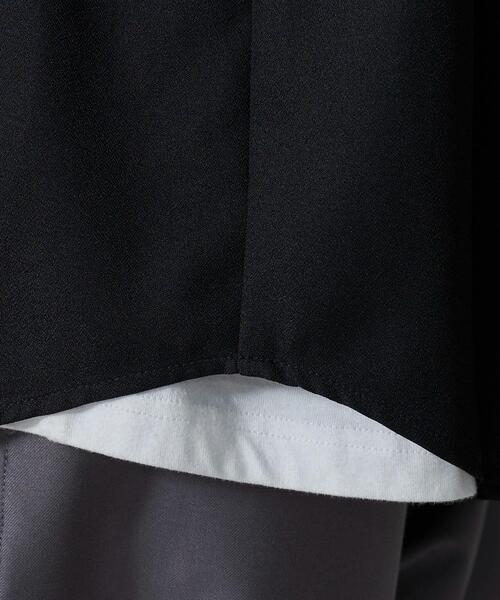 BROWNY（ブラウニー）の「BROWNY/アムンゼンワンポイントBIGロングスリーブシャツ（シャツ/ブラウス・メンズ・ホワイト/ブラック・MEDIUM/LARGE）」の14枚目の写真
