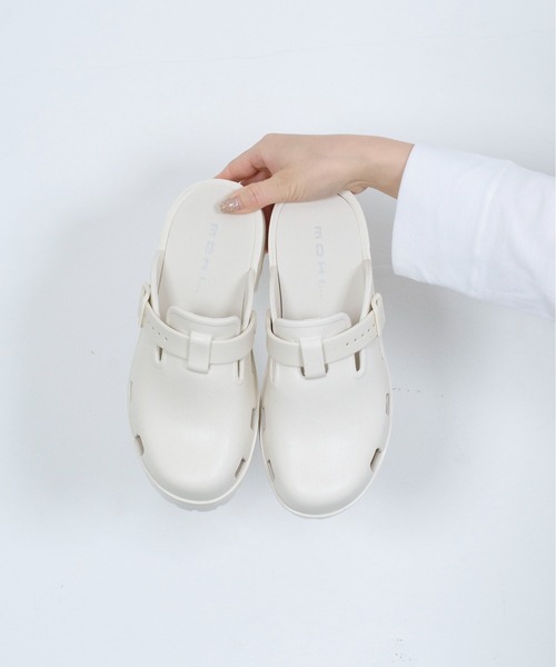 【MOHI/モヒ】ゼブラ　厚底サンダル　23cm MOHI（モヒ）の「MOHI(モヒ) ゼブラサンダル（サンダル）」 - WEAR