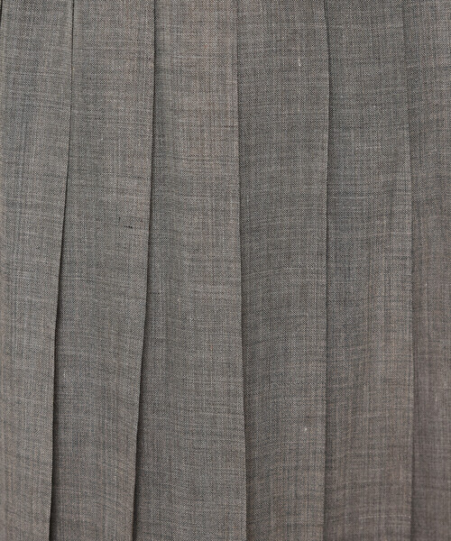 K.T KIYOKO TAKASE（キヨコタカセ）の「ラミー プリーツスカート（スカート・レディース・グリーン/チャコール・7号/9号）」の15枚目の写真