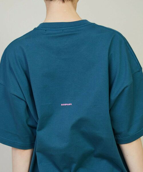 FRAPBOIS（フラボア）の「テイストT（Tシャツ/カットソー・レディース・ブルー/ホワイト/イエロー・1/2）」の8枚目の写真