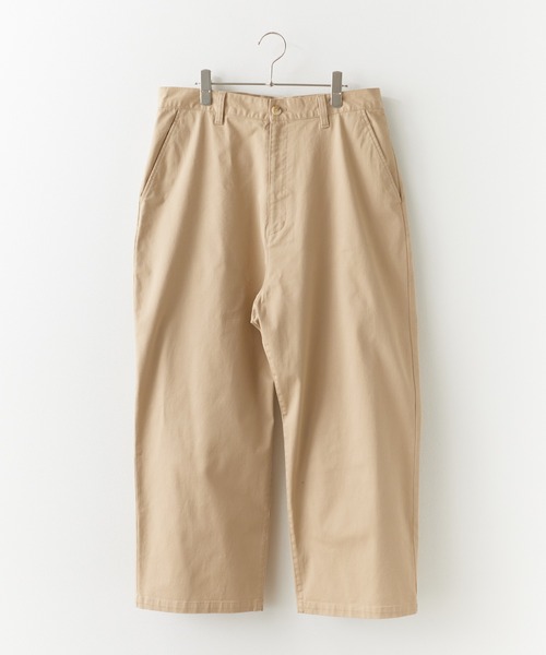 ROOPTOKYO（ループトウキョウ）の「ワイドバルーンクロップドチノ（チノパンツ・メンズ・ブラック/ライトベージュ/カーキ・マルチサイズ）」の13枚目の写真