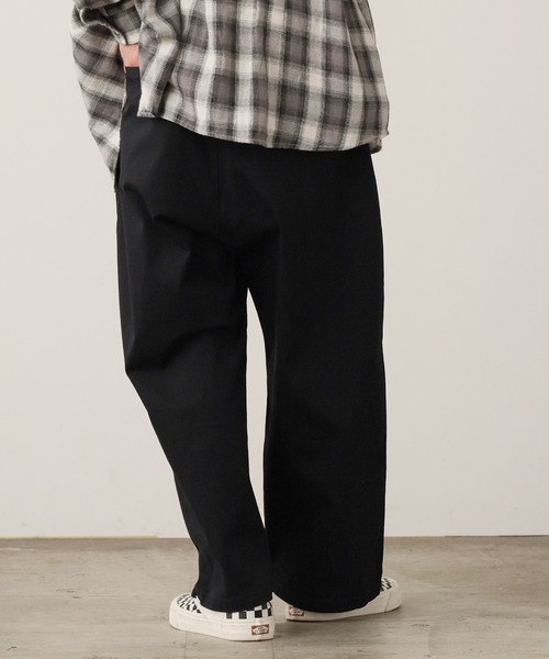 ROOPTOKYO（ループトウキョウ）の「ワイドバルーンクロップドチノ（チノパンツ・メンズ・ブラック/ライトベージュ/カーキ・マルチサイズ）」の8枚目の写真