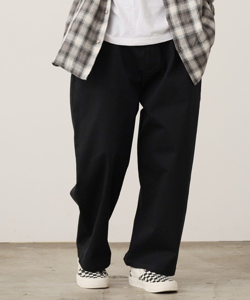 ROOPTOKYO（ループトウキョウ）の「ワイドバルーンクロップドチノ（チノパンツ・メンズ・ブラック/ライトベージュ/カーキ・マルチサイズ）」の6枚目の写真