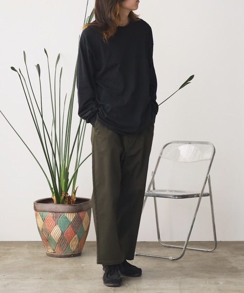 トウキョウヘンプコネクション　チノパン　sizeM CONVERSE TOKYO チノパン CURVEY CHINO PANTS レディース