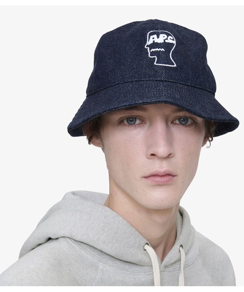 セール】DENIM BUCKET HAT /A.P.C. x BRAINDEAD（ハット