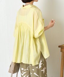 Jena espace merveilleux | 【新色登場】【ドライタッチシャツ】バックカーブシャーリングシャツ(シャツ/ブラウス)