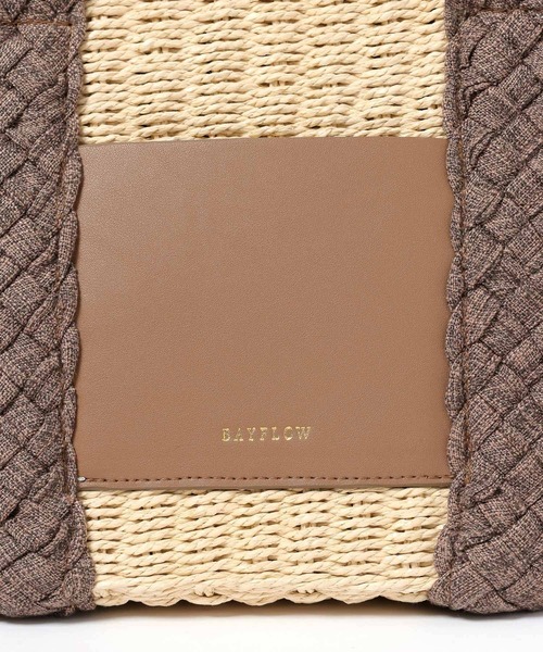 BAYFLOW(ベイフロー)の「ブレードハンドルPPトート(トートバッグ・レディース・ライトブラウン/ナチュラル・FREE)」の13枚目の写真