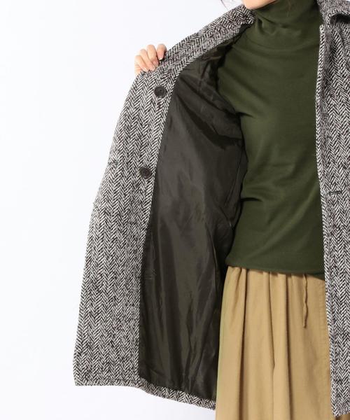 coen（コーエン）の「ループへリンボンコクーンコート◆（その他アウター・レディース・ダークブラウン/ネイビー・MEDIUM/LARGE）」の12枚目の写真