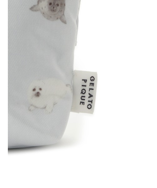 gelato pique ジェラートピケ アザラシ ポーチ ２種set 新品♡ gelato pique ジェラートピケ アザラシ ポーチ 2種set 新品
