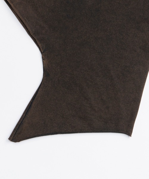 PRANK PROJECT（プランクプロジェクト）の「ツイストアシメトップ / Twisted Asymmetrical Top（その他トップス・レディース・グレー/チャコールグレー/ホワイト・FREE）」の14枚目の写真