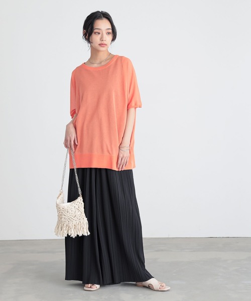 n'OrLABEL(ノアールレーベル)の「【機能素材】『プリーツワイドパンツ』(その他パンツ・レディース・ブラック/グレイッシュベージュ/ブルーグリーン・FREE)」の22枚目の写真