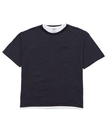 WEGO/マイクロボーダーワッフルフェイクT