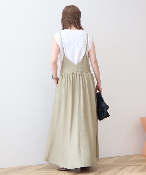 AMERICAN HOLIC(アメリカンホリック)の「前後2WAYキャミワンピース(ワンピース・レディース・ブラック/カーキ/モカ・M/L)」の12枚目の写真