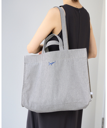 ボンジュール2wayトートバッグ stripe baby-kids
