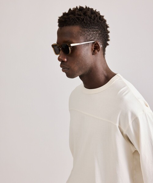 Saturdays NYC（サタデーズ ニューヨークシティ ）の「Miku Sunglass（サングラス・メンズ・ブラック/グレー/ベージュ・FREE）」の7枚目の写真