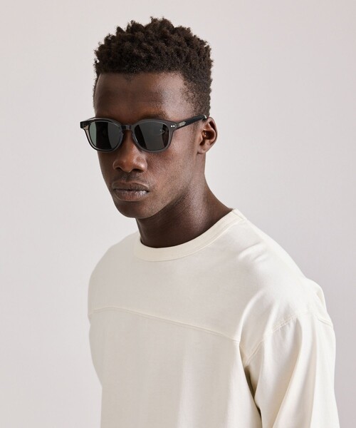 Saturdays NYC（サタデーズ ニューヨークシティ ）の「Miku Sunglass（サングラス・メンズ・ブラック/グレー/ベージュ・FREE）」の2枚目の写真