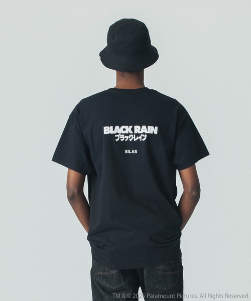 SILAS】【BLACK RAIN】MONOCHROME PHOTOGRAPH YUSAKU S/S TEE（T