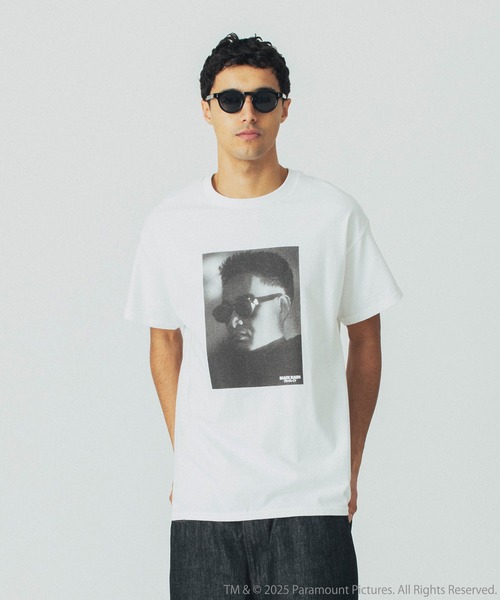 SILAS】【BLACK RAIN】MONOCHROME PHOTOGRAPH YUSAKU S/S TEE（T