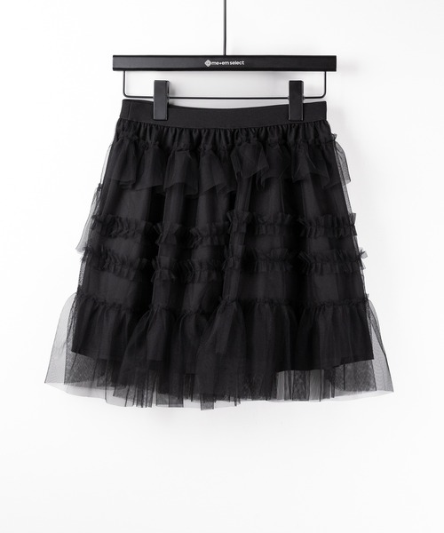 The toe TULLE SKIRT ブラック チュールスカート　黒m The toe TULLE SKIRT ブラック チュールスカート 黒m - スカート