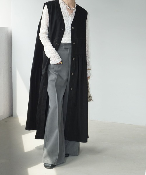 chuclla（チュクラ）の「ツイストパール リンクネックレス cha25s027（ネックレス・レディース・シルバー・FREE）」の6枚目の写真