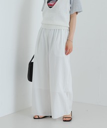 URBAN RESEARCH | コットンギャザーワイドパンツ(その他パンツ)