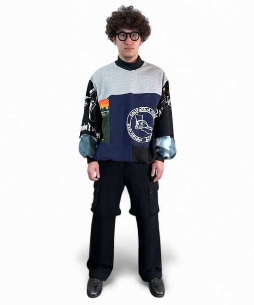 masterkey(マスターキー)の「mp13637-SHINYA-PT スウェットパンツ(スウェットパンツ・メンズ・グレー/ブラック・1/2)」の11枚目の写真