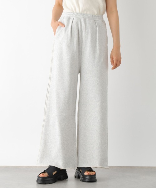 LEPSIM（レプシィム）の「サイドラインスウェットパンツ　290314（スウェットパンツ・レディース・グレー/ブラック/アイボリー・FREE）」の3枚目の写真