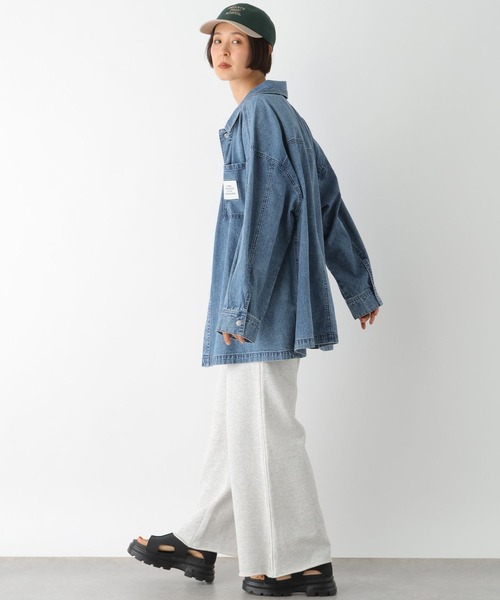 LEPSIM（レプシィム）の「サイドラインスウェットパンツ　290314（スウェットパンツ・レディース・グレー/ブラック/アイボリー・FREE）」の12枚目の写真