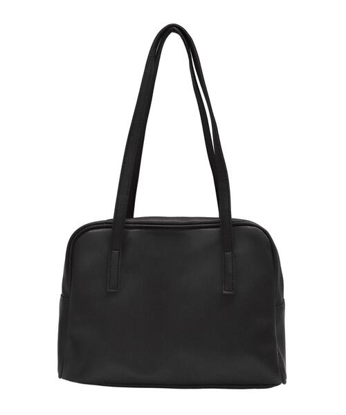 WEGO（ウィゴー）の「WEGO/スクエアボストンバッグ（ショルダーバッグ・レディース・ブラウン/レッド/ブラック・FREE）」の2枚目の写真