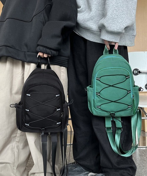 Miniministore(ミニミニストア)の「ボディバッグ ユニセックスウエストポーチ(ボディバッグ/ウエストポーチ・レディース・ブルー/ブラック/ワインレッド/グリーン/アイボリー・FREE)」の17枚目の写真