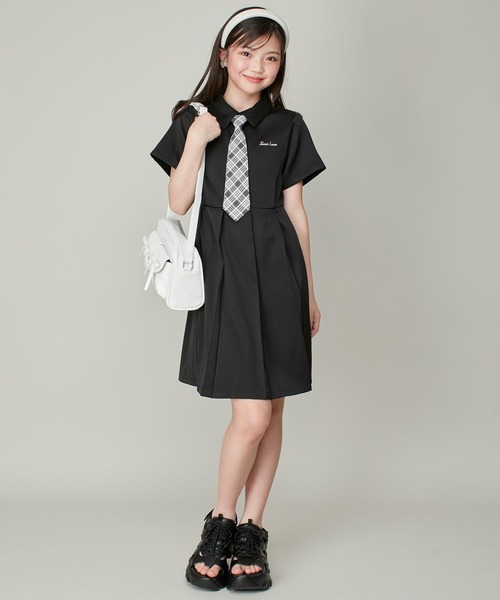 JENNI（ジェニィ）の「ダブルリボンポケットショルダー（ショルダーバッグ・キッズ・オフホワイト/ブラック・F）」の11枚目の写真