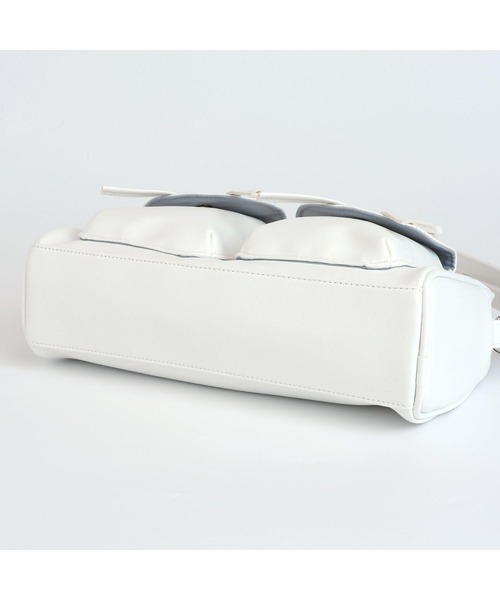 JENNI（ジェニィ）の「ダブルリボンポケットショルダー（ショルダーバッグ・キッズ・オフホワイト/ブラック・F）」の7枚目の写真