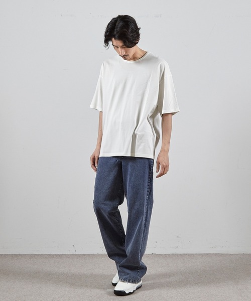 RATTLE TRAP(ラトルトラップ)の「COOLMAX OVER SIZE TEE 吸汗速乾クールマックスオーバーサイズTシャツ(Tシャツ/カットソー・メンズ・ブラック/ホワイト・M/S/LL/L)」の7枚目の写真