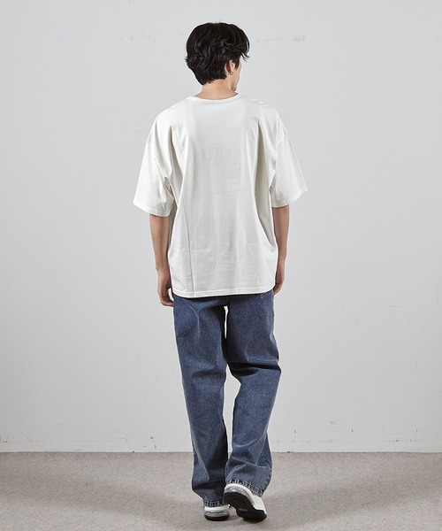 RATTLE TRAP(ラトルトラップ)の「COOLMAX OVER SIZE TEE 吸汗速乾クールマックスオーバーサイズTシャツ(Tシャツ/カットソー・メンズ・ブラック/ホワイト・M/S/LL/L)」の10枚目の写真