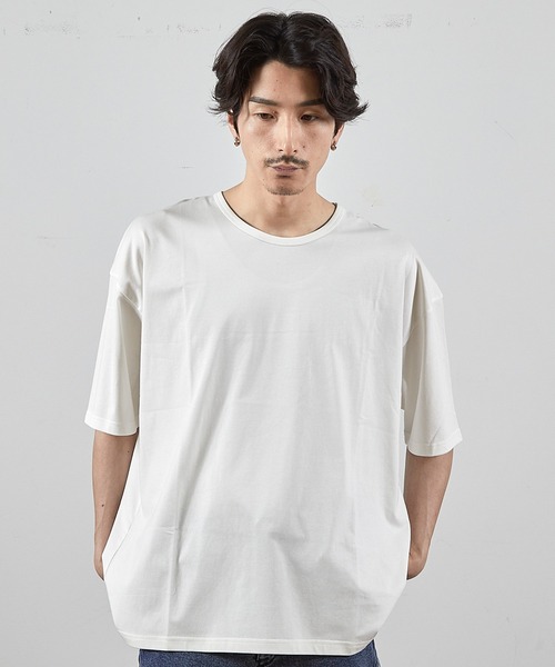 RATTLE TRAP(ラトルトラップ)の「COOLMAX OVER SIZE TEE 吸汗速乾クールマックスオーバーサイズTシャツ(Tシャツ/カットソー・メンズ・ブラック/ホワイト・M/S/LL/L)」の11枚目の写真