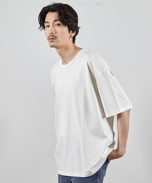 RATTLE TRAP(ラトルトラップ)の「COOLMAX OVER SIZE TEE 吸汗速乾クールマックスオーバーサイズTシャツ(Tシャツ/カットソー・メンズ・ブラック/ホワイト・M/S/LL/L)」の12枚目の写真