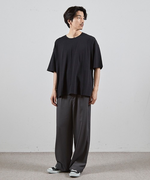 RATTLE TRAP(ラトルトラップ)の「COOLMAX OVER SIZE TEE 吸汗速乾クールマックスオーバーサイズTシャツ(Tシャツ/カットソー・メンズ・ブラック/ホワイト・M/S/LL/L)」の15枚目の写真