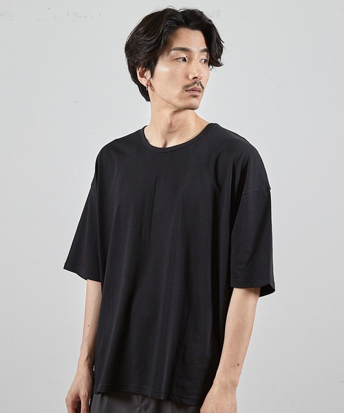 RATTLE TRAP(ラトルトラップ)の「COOLMAX OVER SIZE TEE 吸汗速乾クールマックスオーバーサイズTシャツ(Tシャツ/カットソー・メンズ・ブラック/ホワイト・M/S/LL/L)」の19枚目の写真