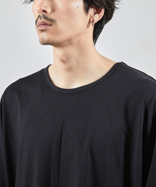 RATTLE TRAP(ラトルトラップ)の「COOLMAX OVER SIZE TEE 吸汗速乾クールマックスオーバーサイズTシャツ(Tシャツ/カットソー・メンズ・ブラック/ホワイト・M/S/LL/L)」の20枚目の写真