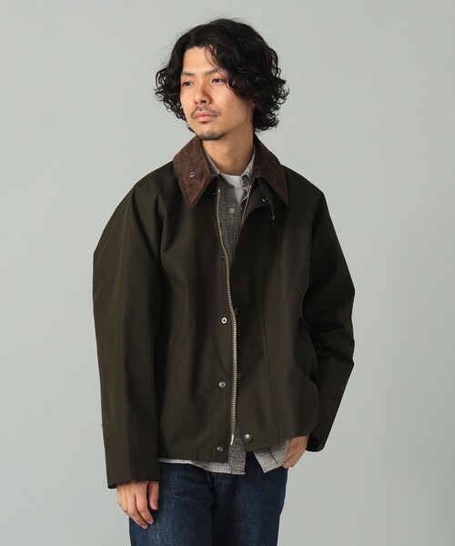 別注】Barbour / TRANSPORT ピーチスキン ジャケット（ブルゾン