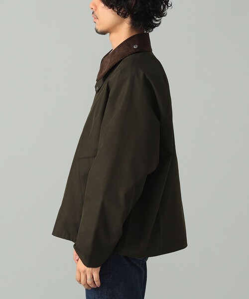 BEAMS F（ビームスエフ）の「【別注】Barbour / TRANSPORT ピーチスキン ジャケット（ブルゾン・メンズ・ブラック/オリーブ・40/42/34/38/36）」の22枚目の写真