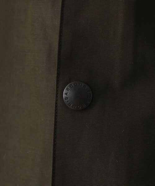 BEAMS F（ビームスエフ）の「【別注】Barbour / TRANSPORT ピーチスキン ジャケット（ブルゾン・メンズ・ブラック/オリーブ・40/42/34/38/36）」の17枚目の写真