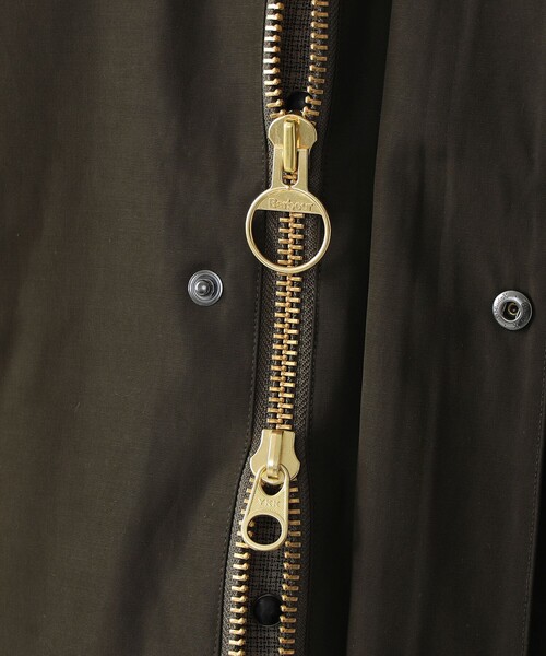 BEAMS F（ビームスエフ）の「【別注】Barbour / TRANSPORT ピーチスキン ジャケット（ブルゾン・メンズ・ブラック/オリーブ・40/42/34/38/36）」の18枚目の写真