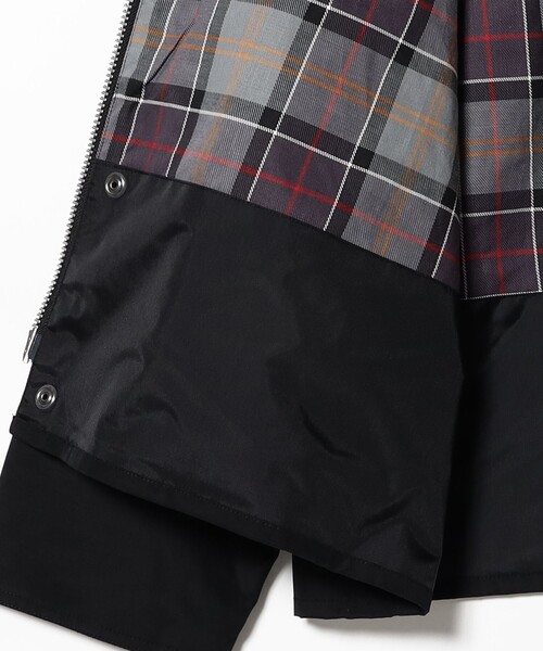 BEAMS F（ビームスエフ）の「【別注】Barbour / TRANSPORT ピーチスキン ジャケット（ブルゾン・メンズ・ブラック/オリーブ・40/42/34/38/36）」の9枚目の写真
