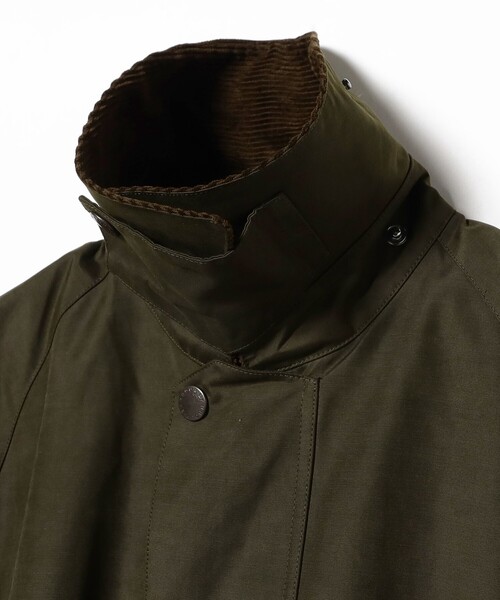 BEAMS F（ビームスエフ）の「【別注】Barbour / TRANSPORT ピーチスキン ジャケット（ブルゾン・メンズ・ブラック/オリーブ・40/42/34/38/36）」の14枚目の写真