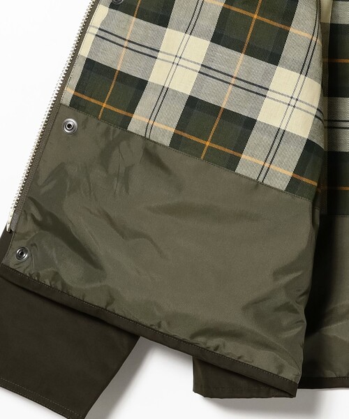 BEAMS F（ビームスエフ）の「【別注】Barbour / TRANSPORT ピーチスキン ジャケット（ブルゾン・メンズ・ブラック/オリーブ・40/42/34/38/36）」の5枚目の写真