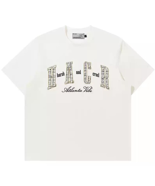 TRAVAS TOKYO×グルーミーコラボ ショルダーZIPビッグTシャツ　白 TRAVAS TOKYO × グル～ミ～ コラボ決定！ - 【GLOOMY公式サイト