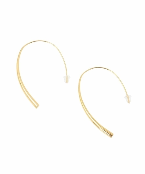 a.v.v（アーヴェヴェ）の「ステンレスドロップピアス（ピアス（両耳用）・レディース・シルバー/ゴールド・38）」の11枚目の写真