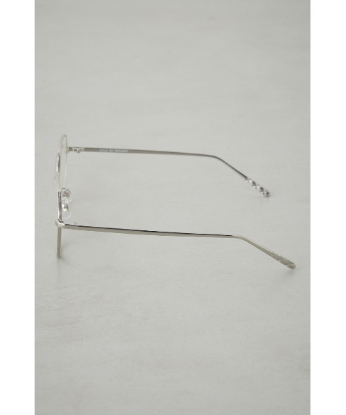 AZUL by moussy(アズールバイマウジー)の「メタルポリゴンシェイプアイウェア(メガネ・メンズ・ゴールド/シルバー・FREE)」の6枚目の写真